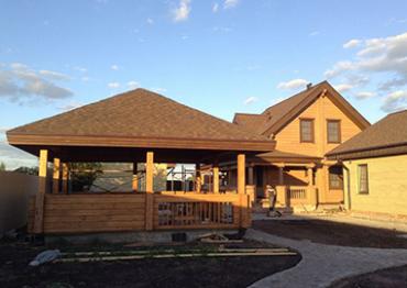 Дом из клееного бруса Хрящевка