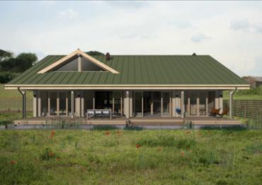 Проект линейного дома